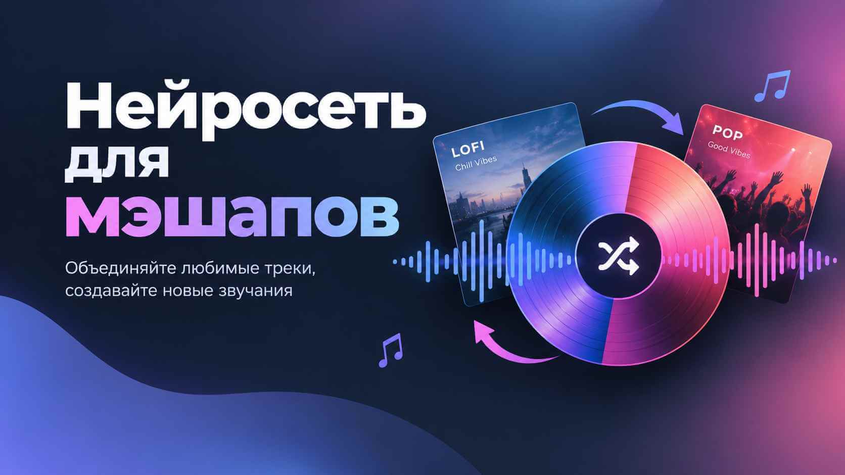 Создание мэшапа с нейросетью