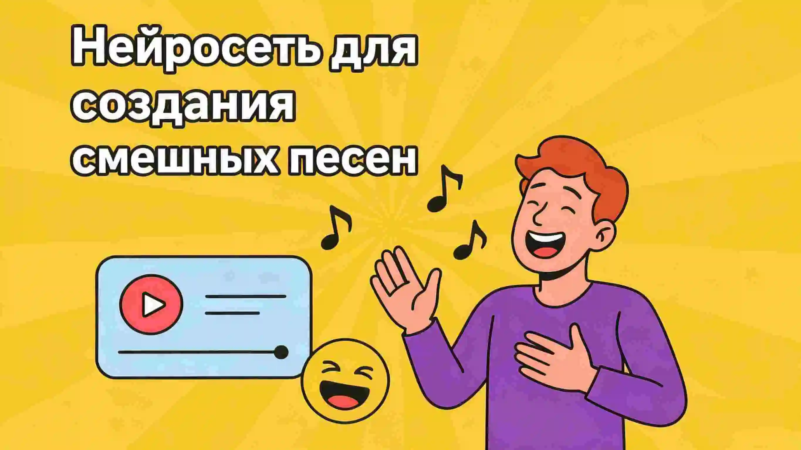 Создавайте смешные песни с ИИ генератором за секунды!