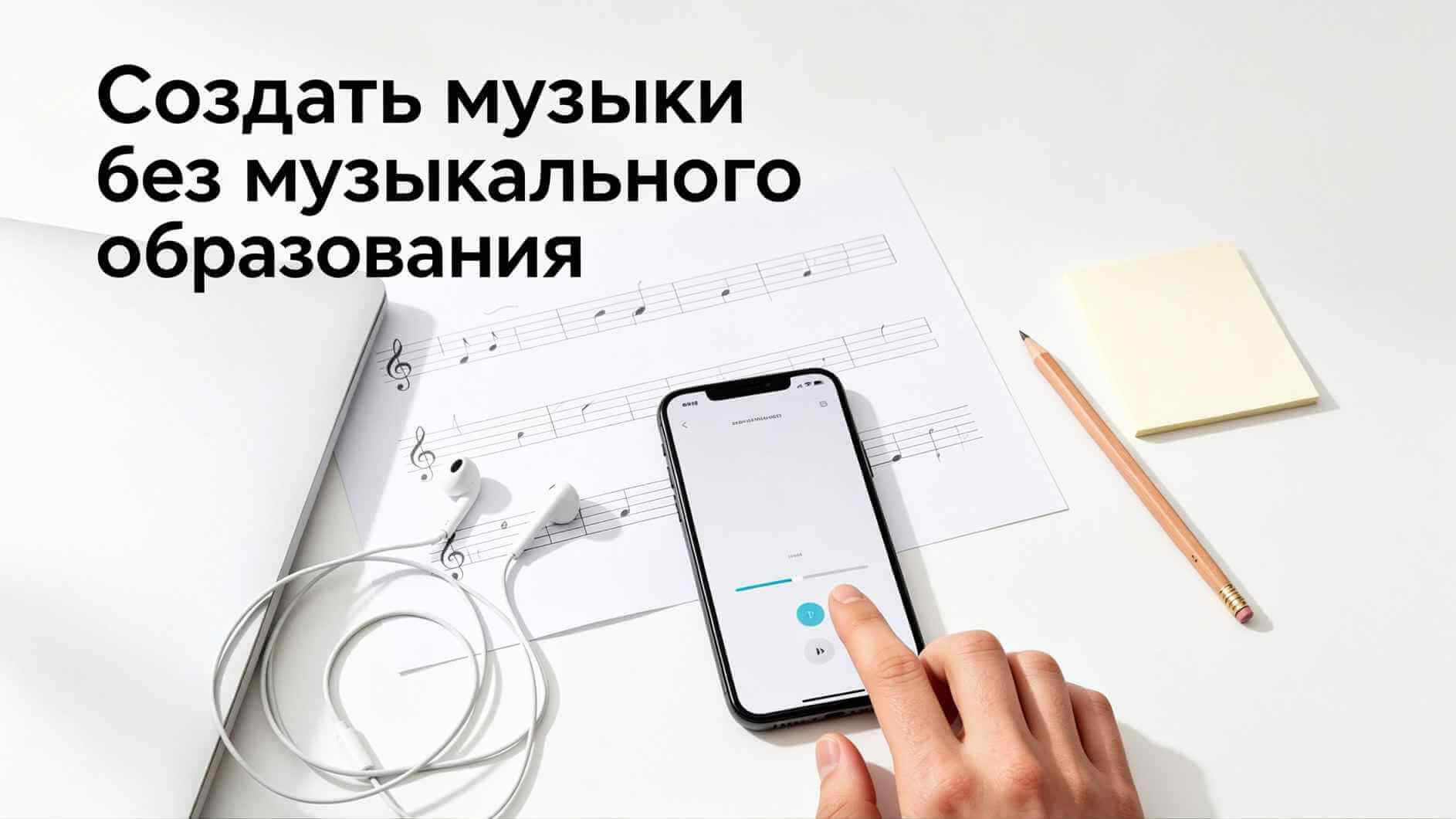 писать музыку без музыкального образования