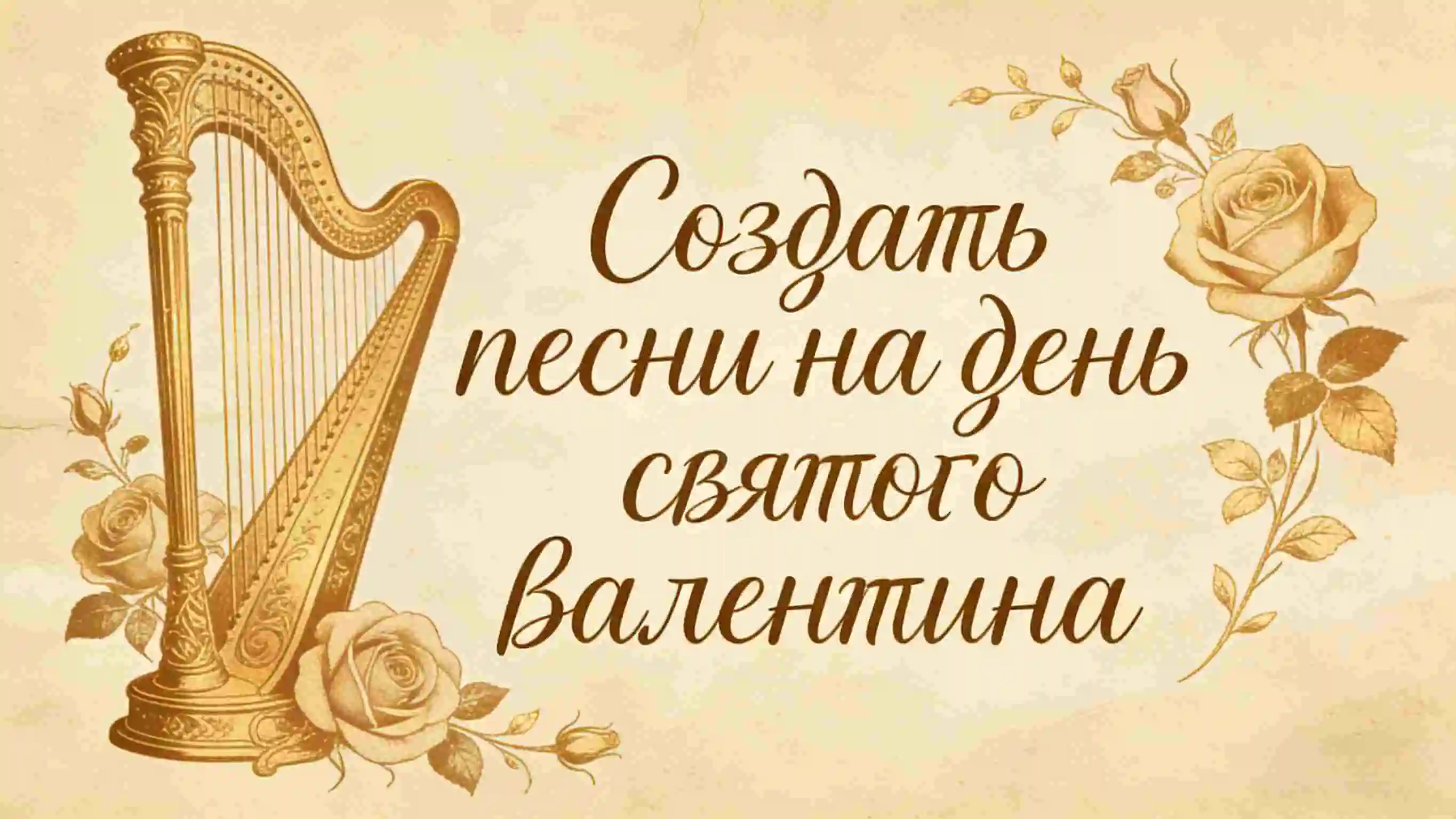 Создайте уникальные песни на День святого Валентина с ИИ