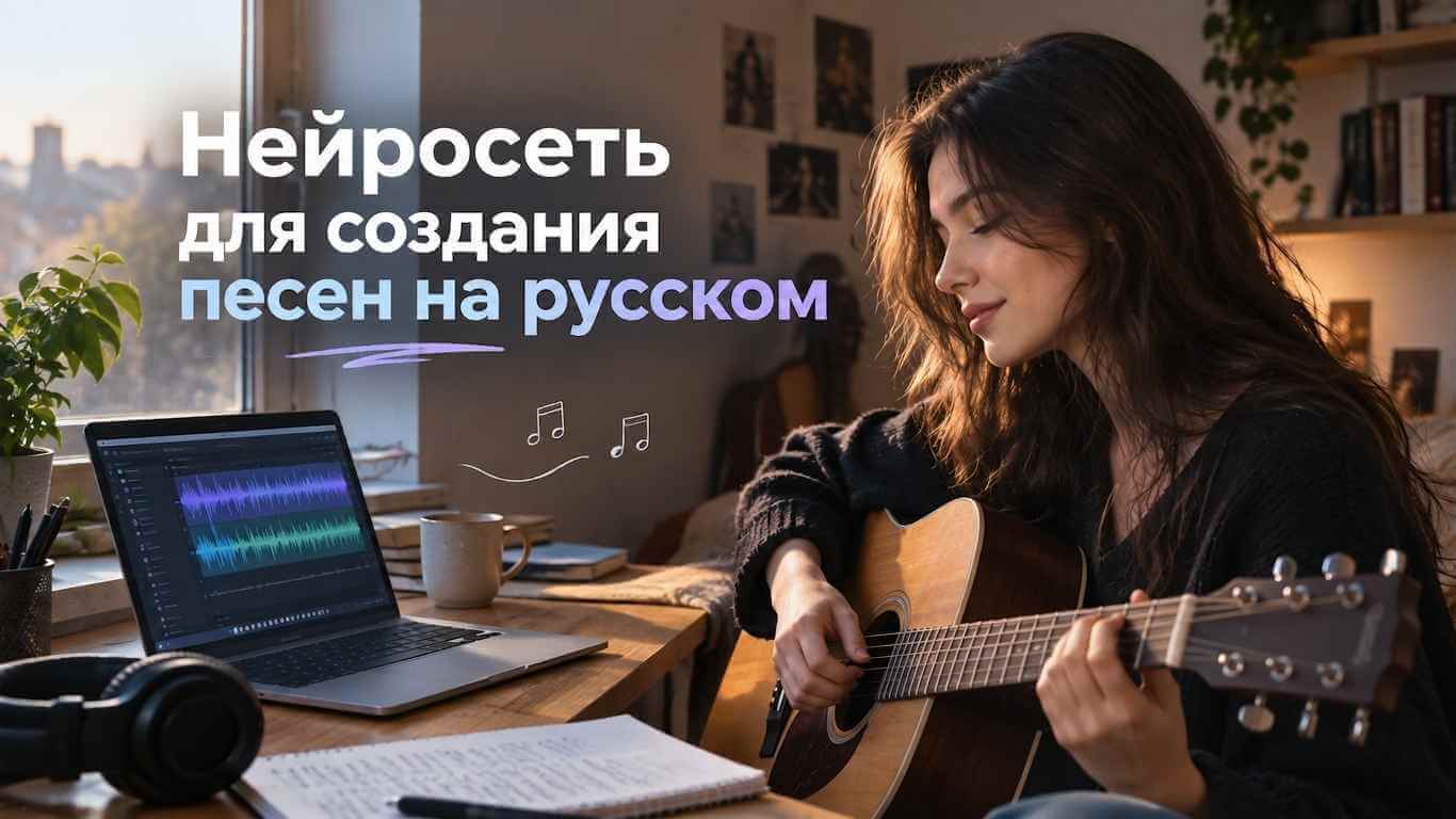 нейросеть для создания песни на русском языке