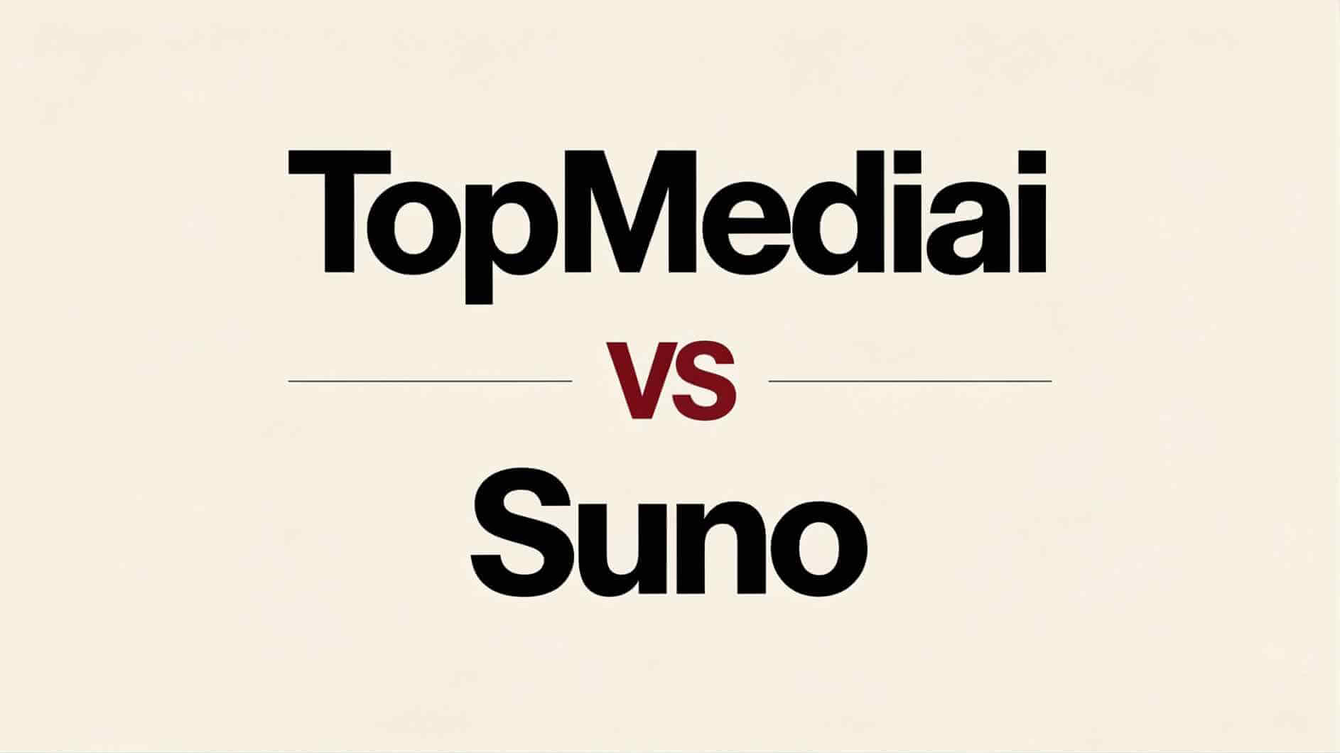 topmediai vs suno