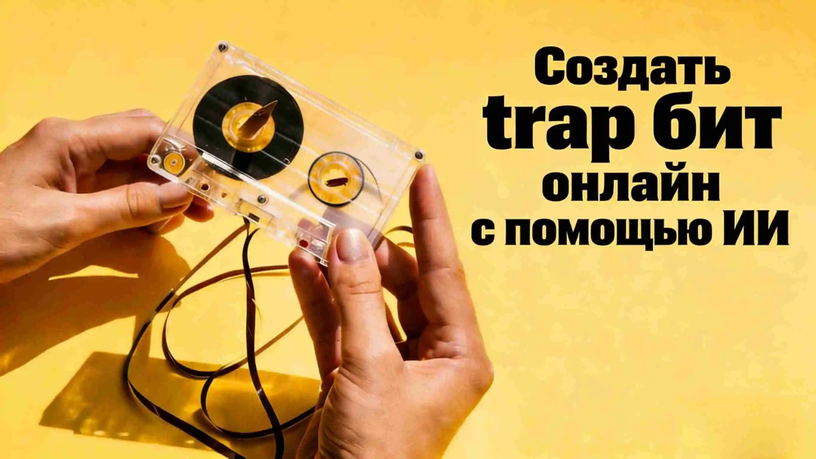 Как сделать бит онлайн — ИИ-генератор битов и трэпа за пару минут