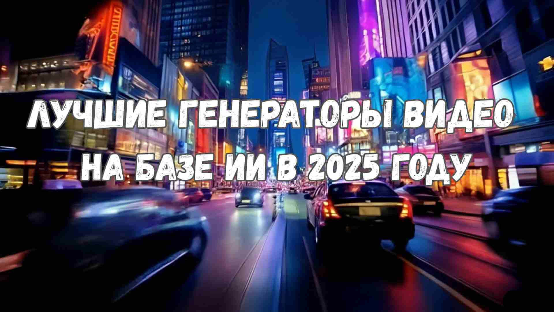 лучший генератор видео на базе ИИ в 2025 году