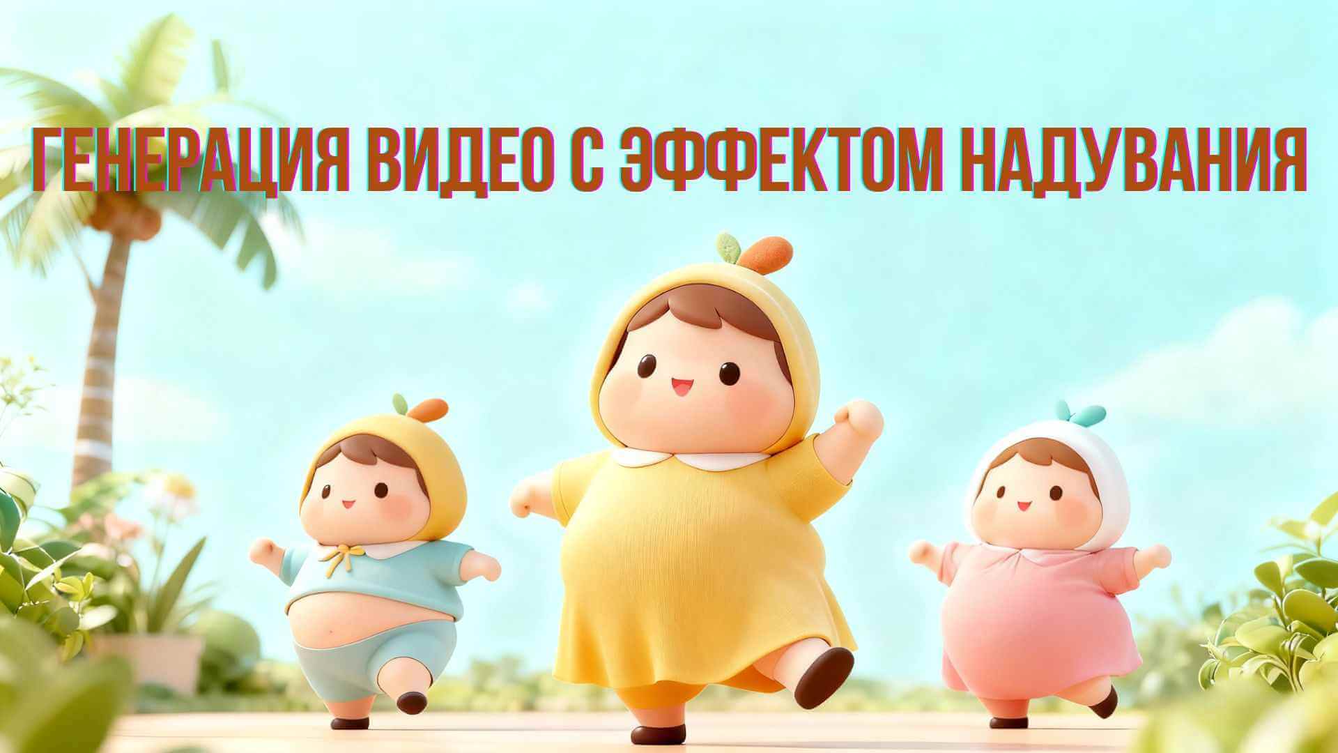 надувание живота ИИ