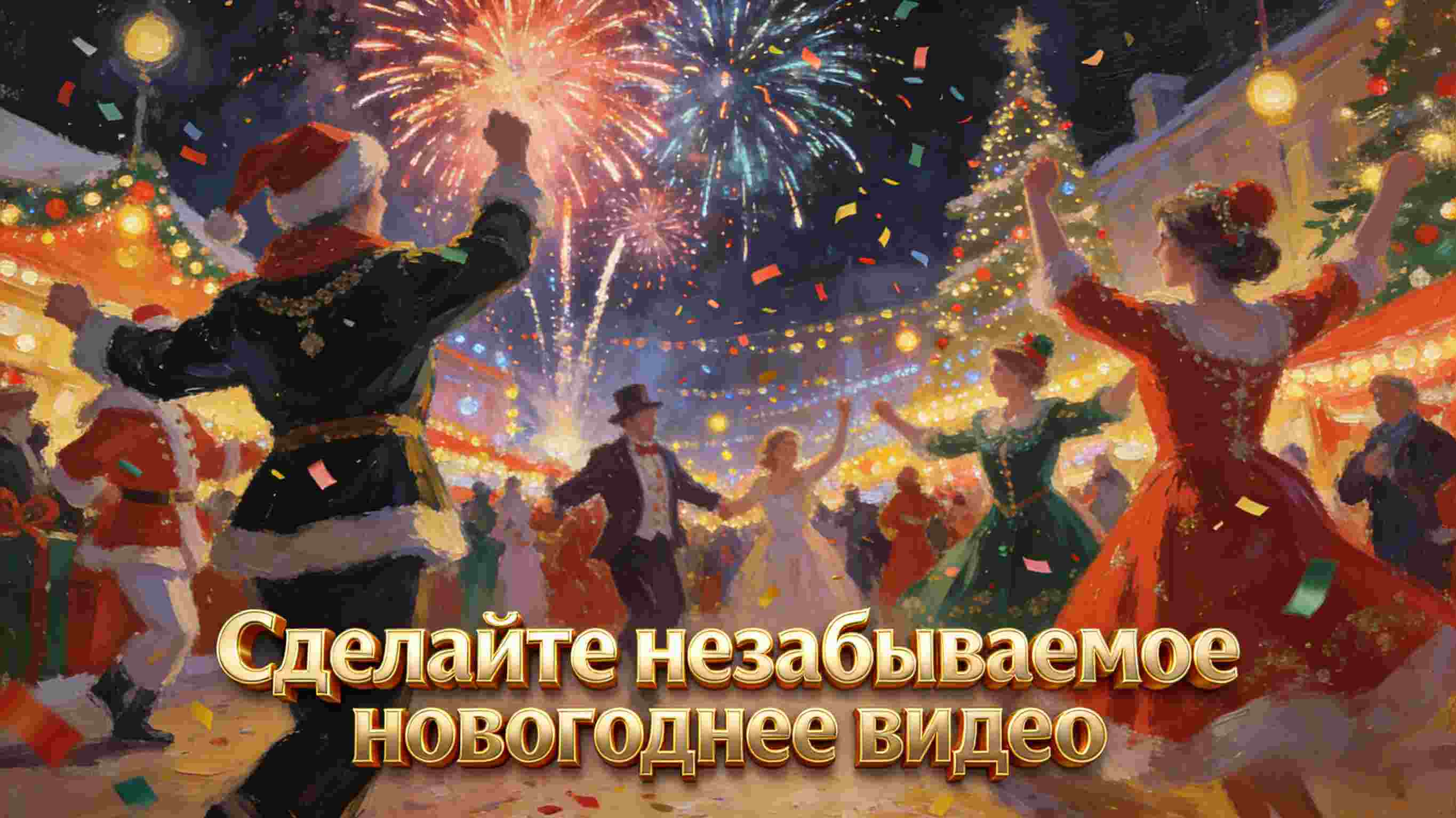 новогоднее видео своими руками 2026