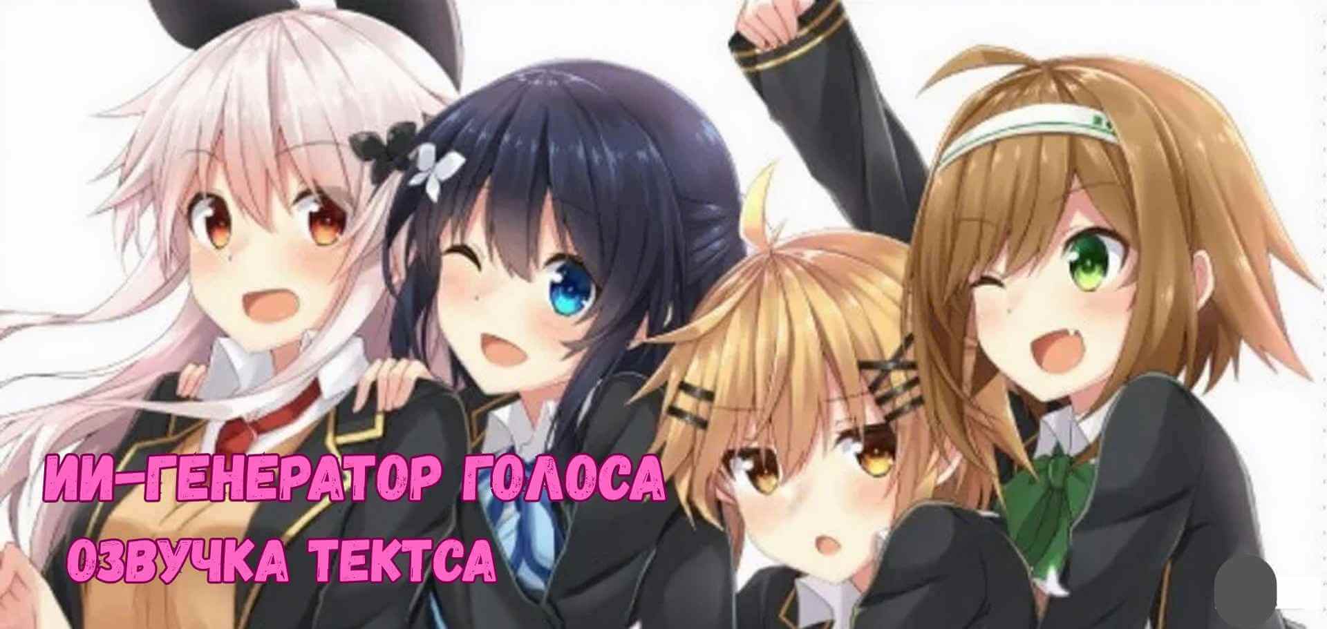 генератор голосов аниме