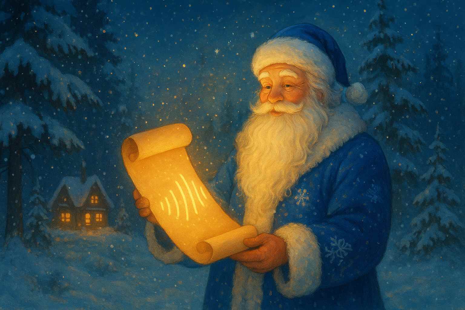 озвучка голосом деда мороза