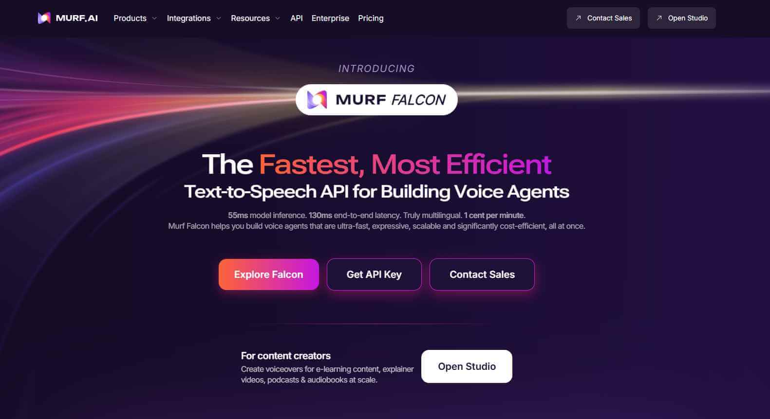 murf ai интерфейс озвучки