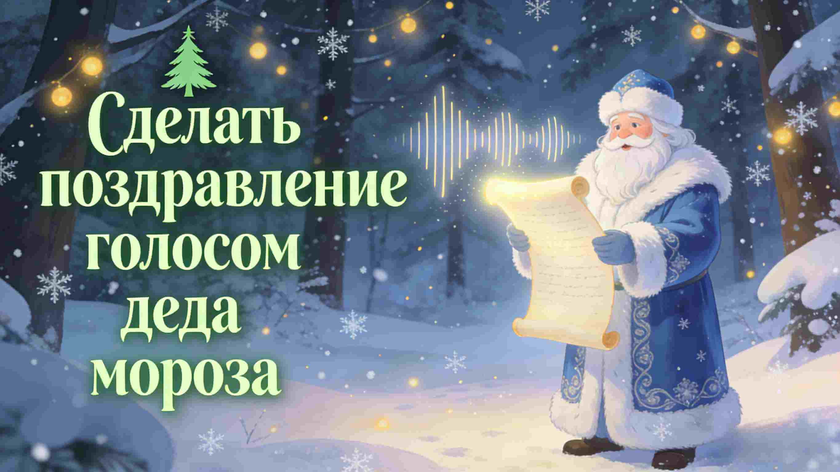 topmediai озвучка голосом деда мороза