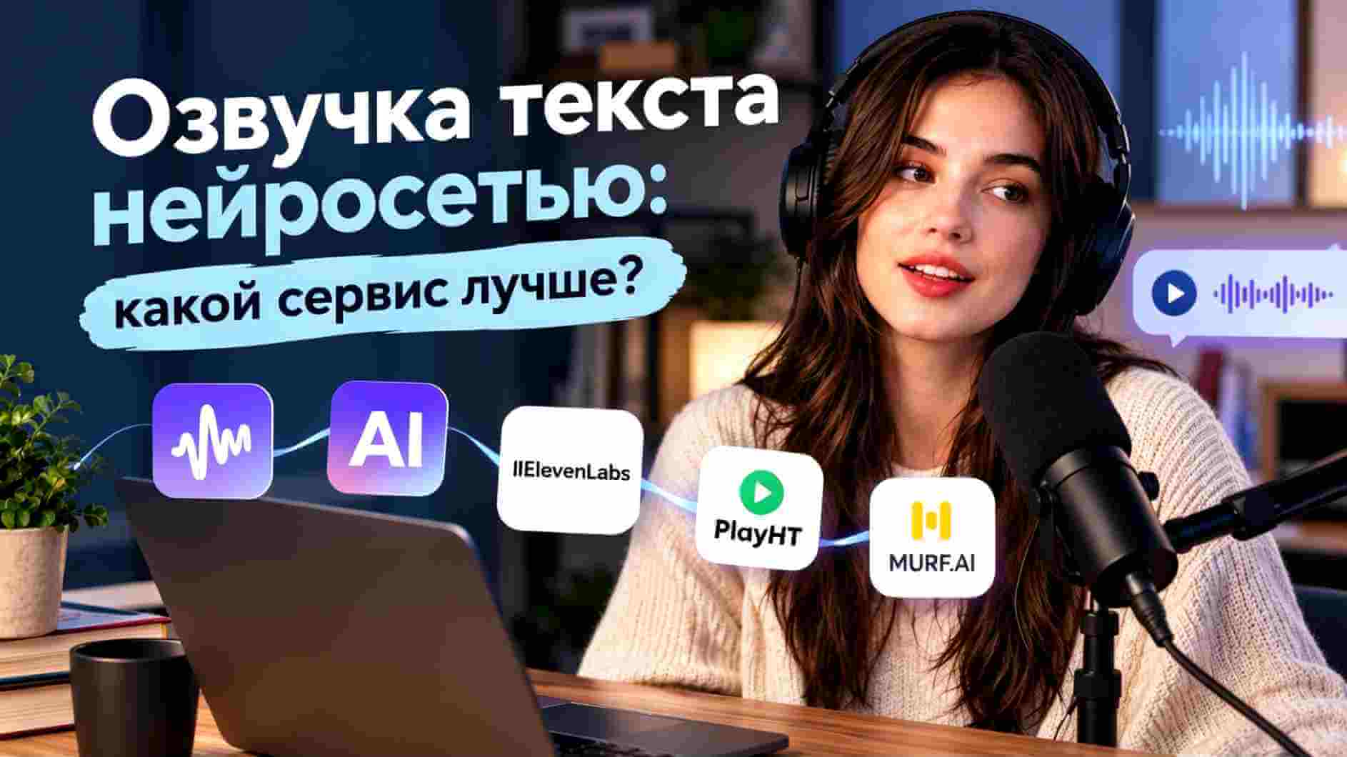 озвучка текста нейросетью