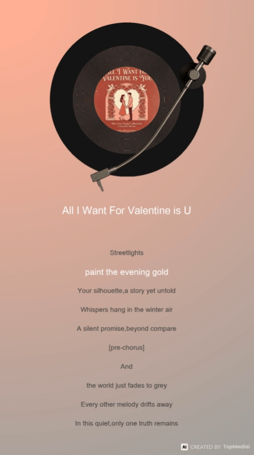 AI Valentine's Love Song