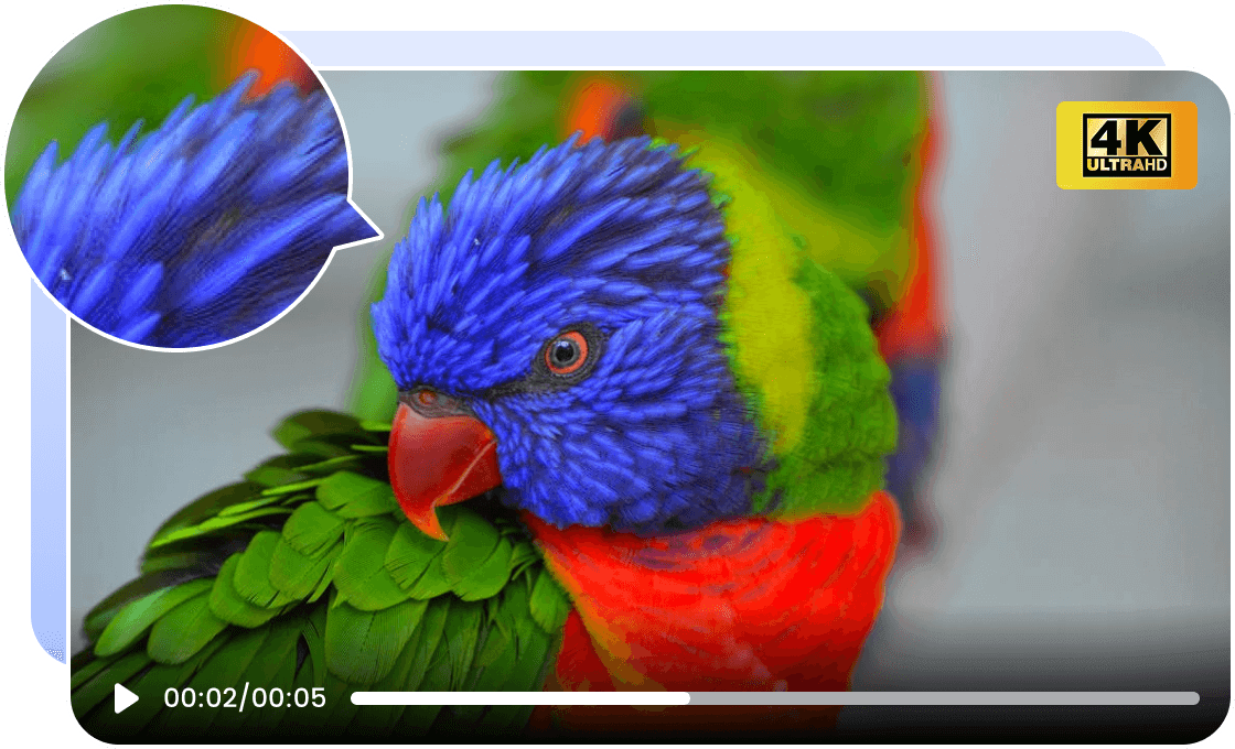 Ultra HD AI Image to Video Output