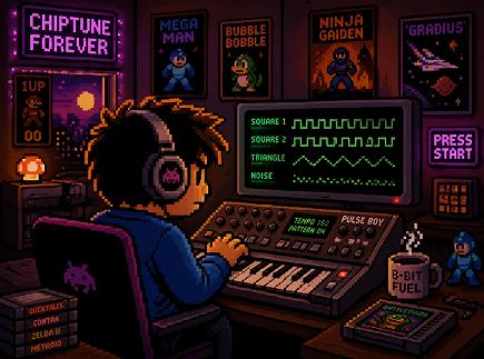 8-Bit Music Generator – Create Chiptune Music Online Free