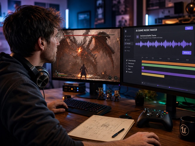 Game Music Maker – Free AI Video Game Music Creator Online