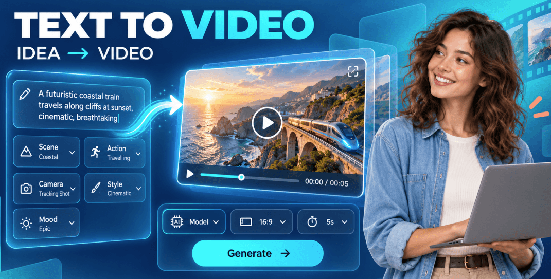 Text-zu-Video-KI-Generator online