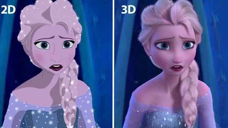 2d vs 3d