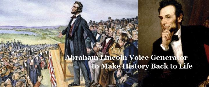 abraham lincoln voice generator