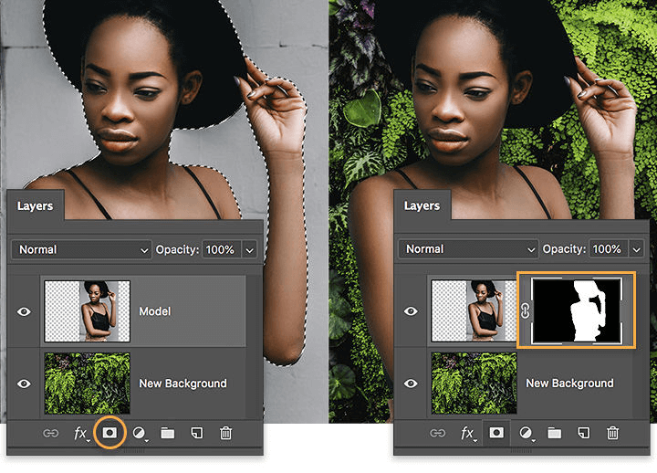 add a new background in photoshop