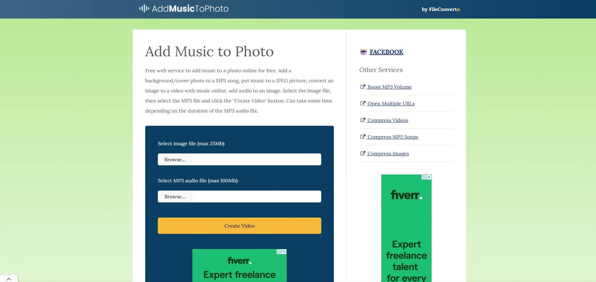 add music to photo