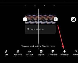add voiceover instagram