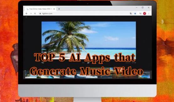 ai apps that generated music video