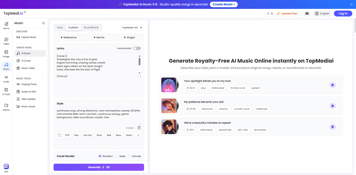 ai music video workflow music
