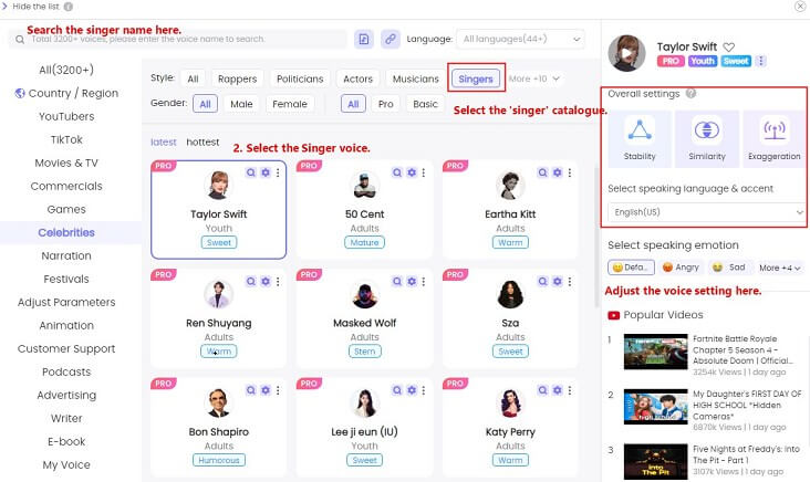 topmediai trap a holics ai voice