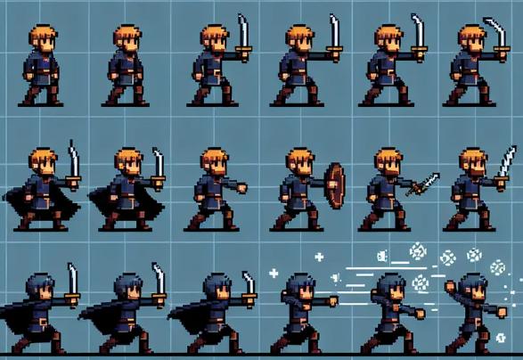arte de sprites de IA