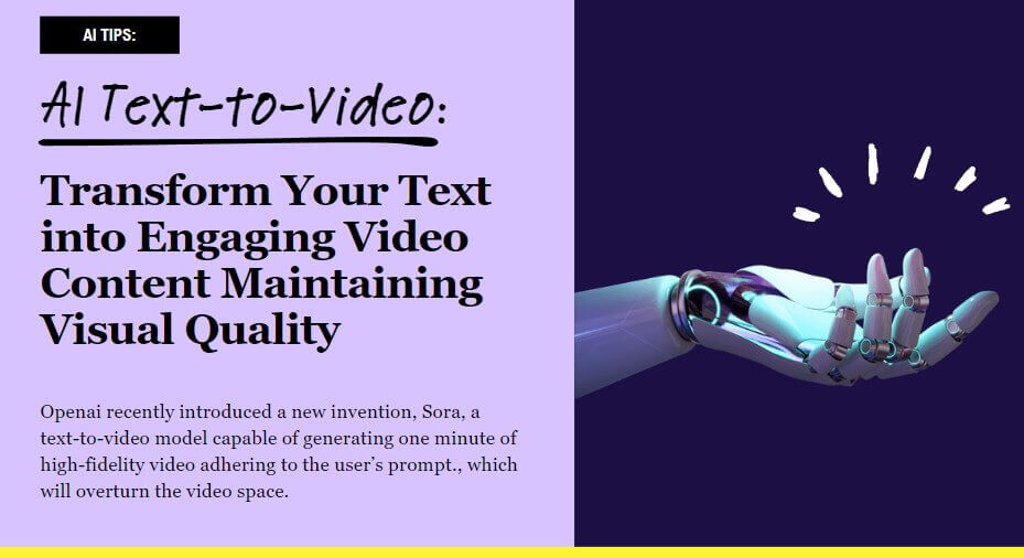 ai text to video