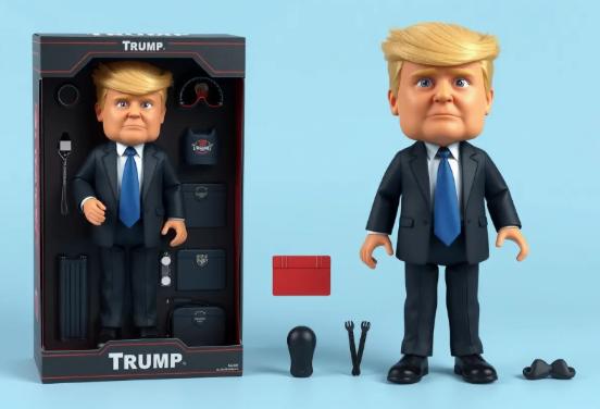 ai trump action figure