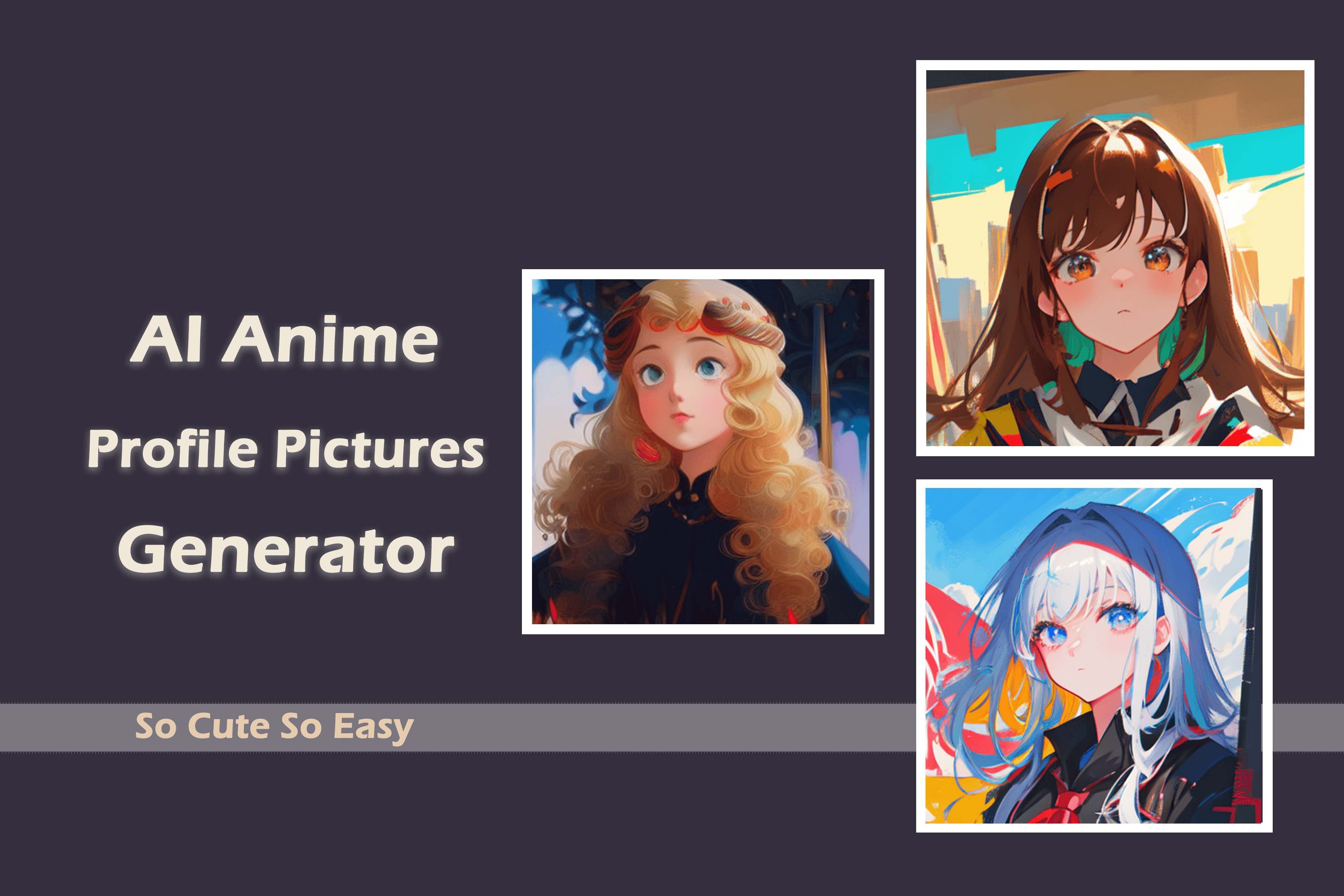 AI Art Generator: Anime profile picture with cool anime boy