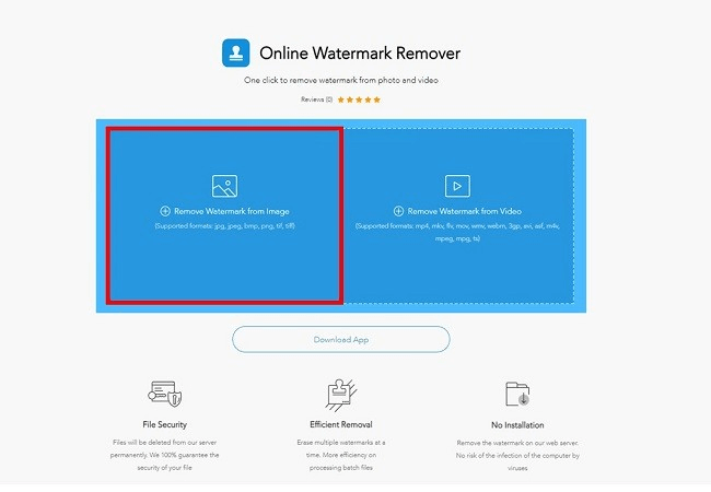 apowersoft watermark remover online