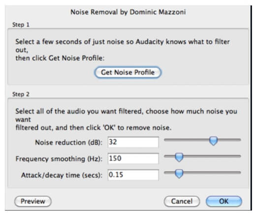 audacity-get-noise-profile