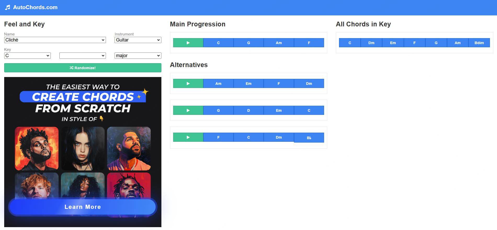 autochord image