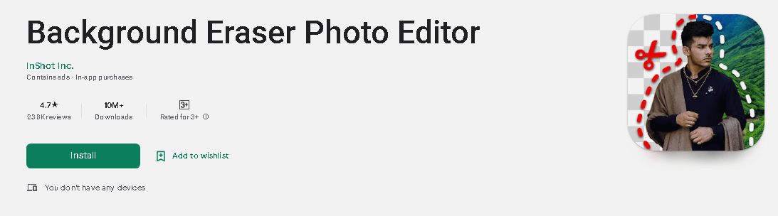background eraser photo editor