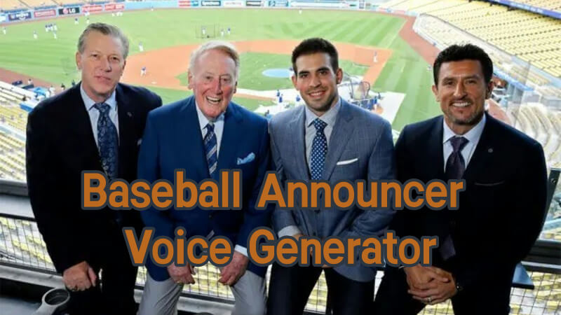 baseball announcer voice generator