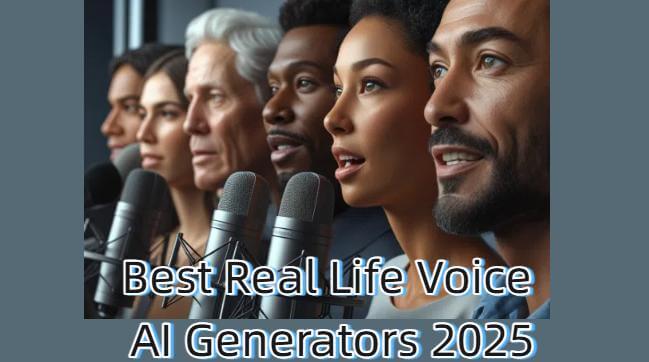 best real life voice ai generator 2025