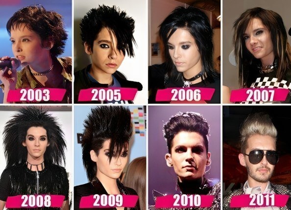 bill kaulitz young