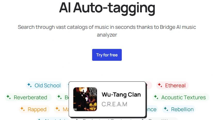 bridge audio ai music analyzer