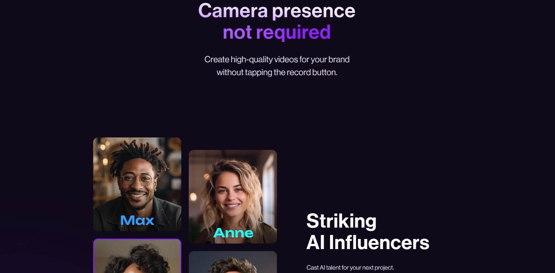 caption ai influencer generator