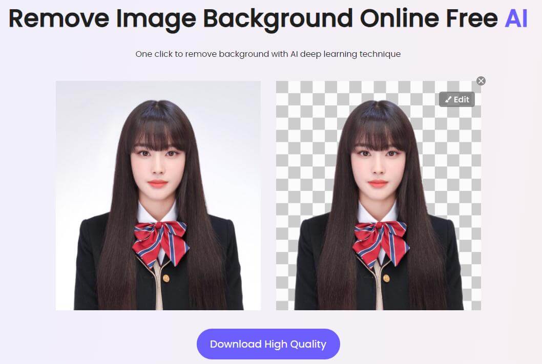 Change your Edit background white online with just a few clicks