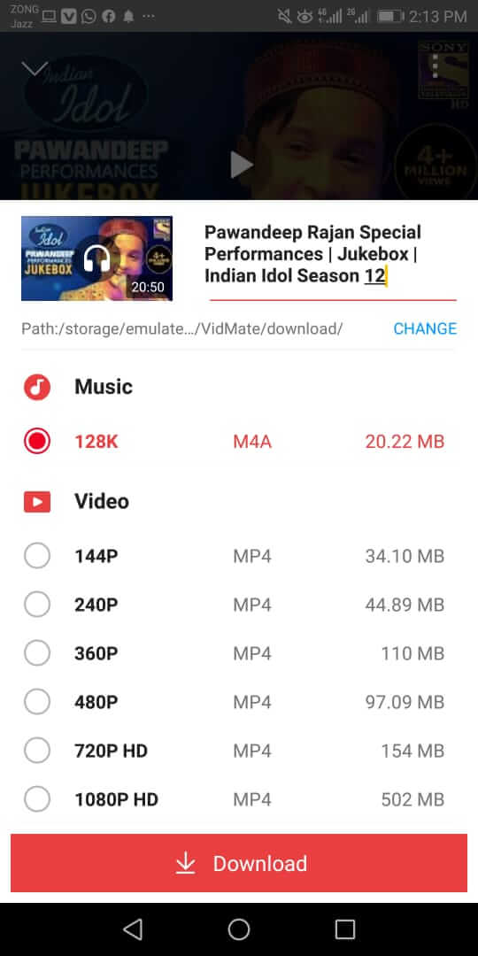 Downloader for Android  dentex's  Downloader for