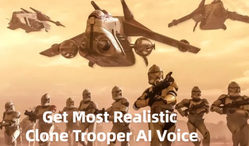 clone trooper ai voice