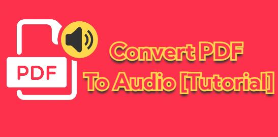 convert odf to audio