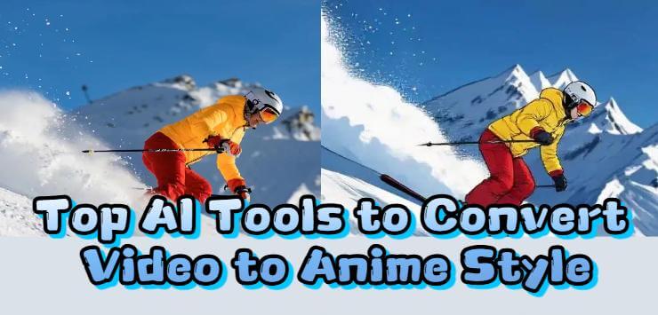 convert video to anime style