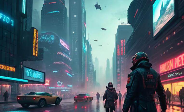 cyberpunk ai art
