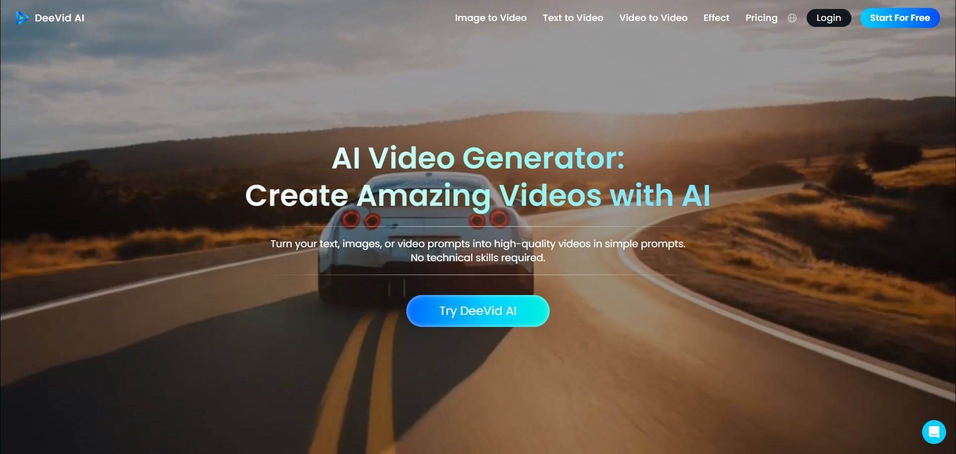 deevid ai video generator