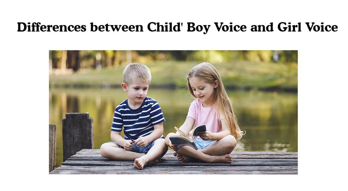 difference between boy voice and girl voice
