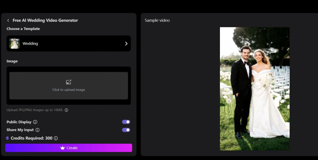 dreamlux ai wedding video generator